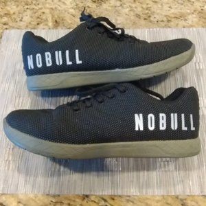 No Bull Super Fabric  Black Sneakers Mens size 10.5/Wms Size 12